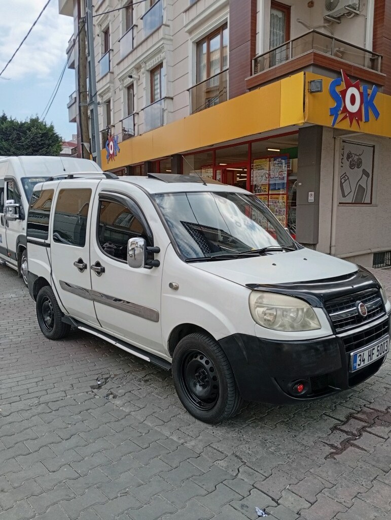 Fiat Doblo 1.3 camlı Van koltuklu klimalı - 3