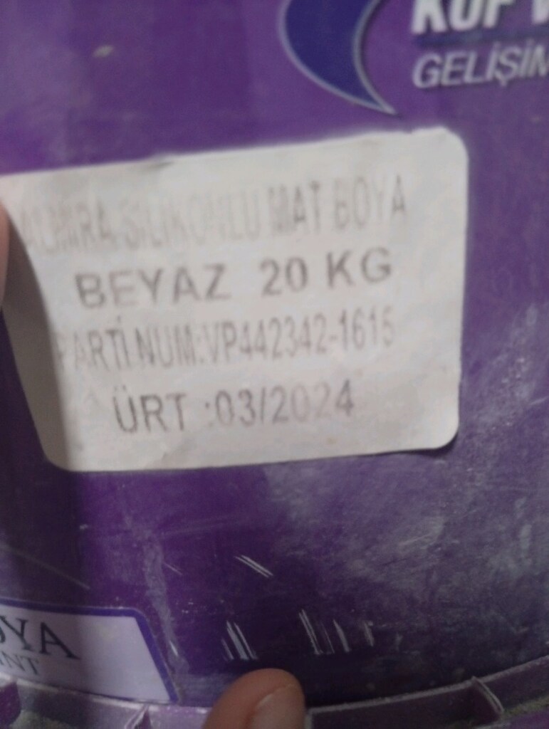 silikonlu mat iç cephe boyasi ve tavan boyasi - 2