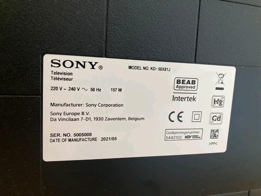 Sony KD-50X81J, 50inch - 11