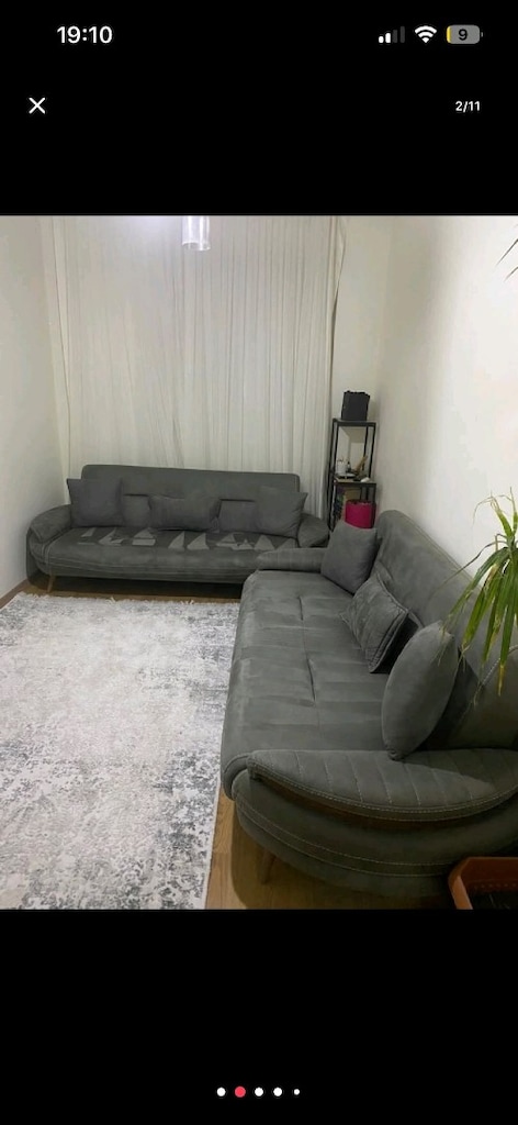 Modern Gri Koltuk Takımı – 2 Kanepe + Berjer | Şık ve Kullanışlı - 6
