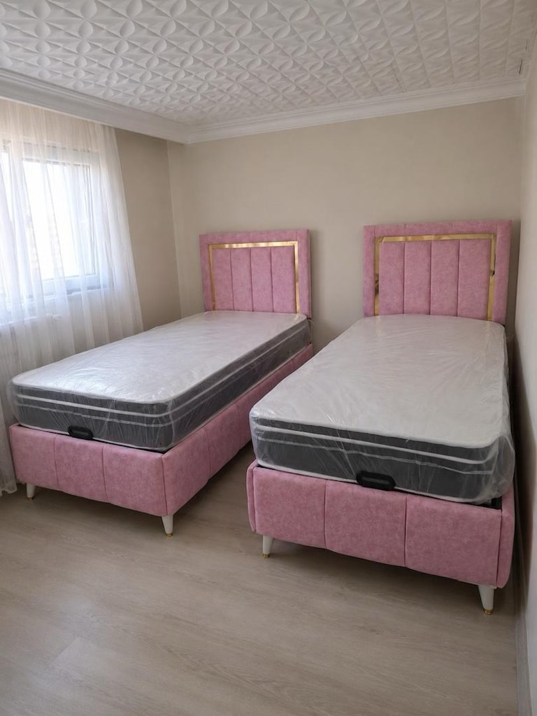 Tek kişilik baza başlık yatak - 3