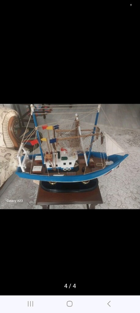 Ahşap maket gemi - 2