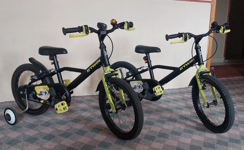 2 ADET 16 JANT DECATHLON BTWIN ÇOCUK BISIKLETI - 3