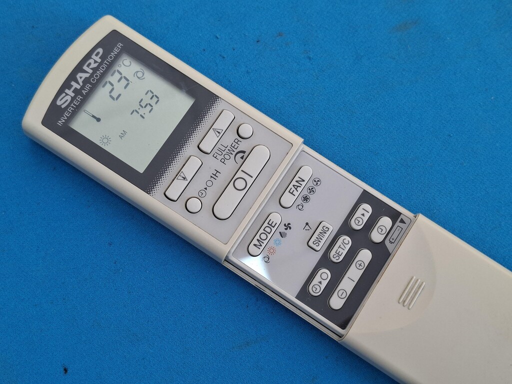 Sharp CRMC-A442JBE0 Orjinal Klima Kumandası - 3