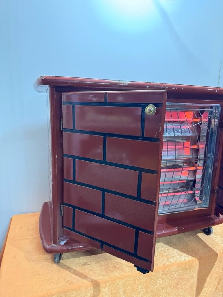 Kono Elektrikli Infrared Isıtıcı – Tuğla Desenli Kabinli - 4