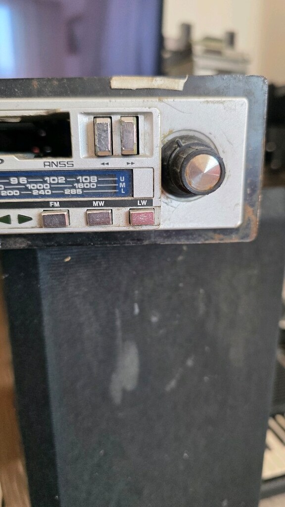 Vintage Sharp Rg 7000Gs araba teybi ve radyosu - 4