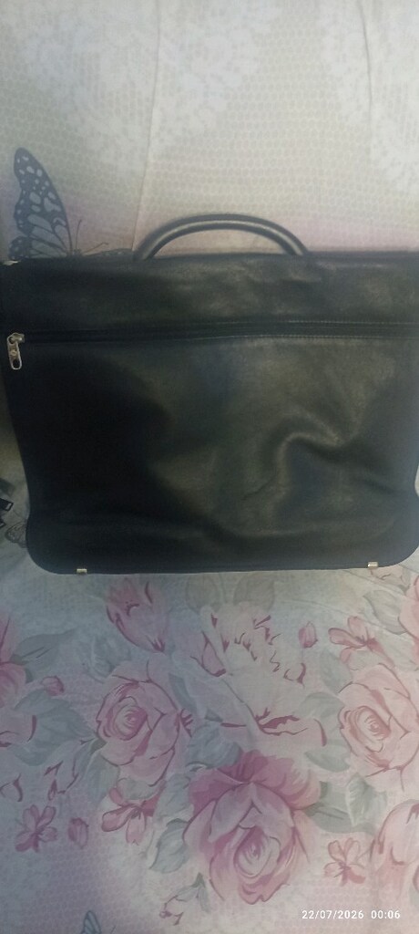 samsonite deri evrak çantası - 6