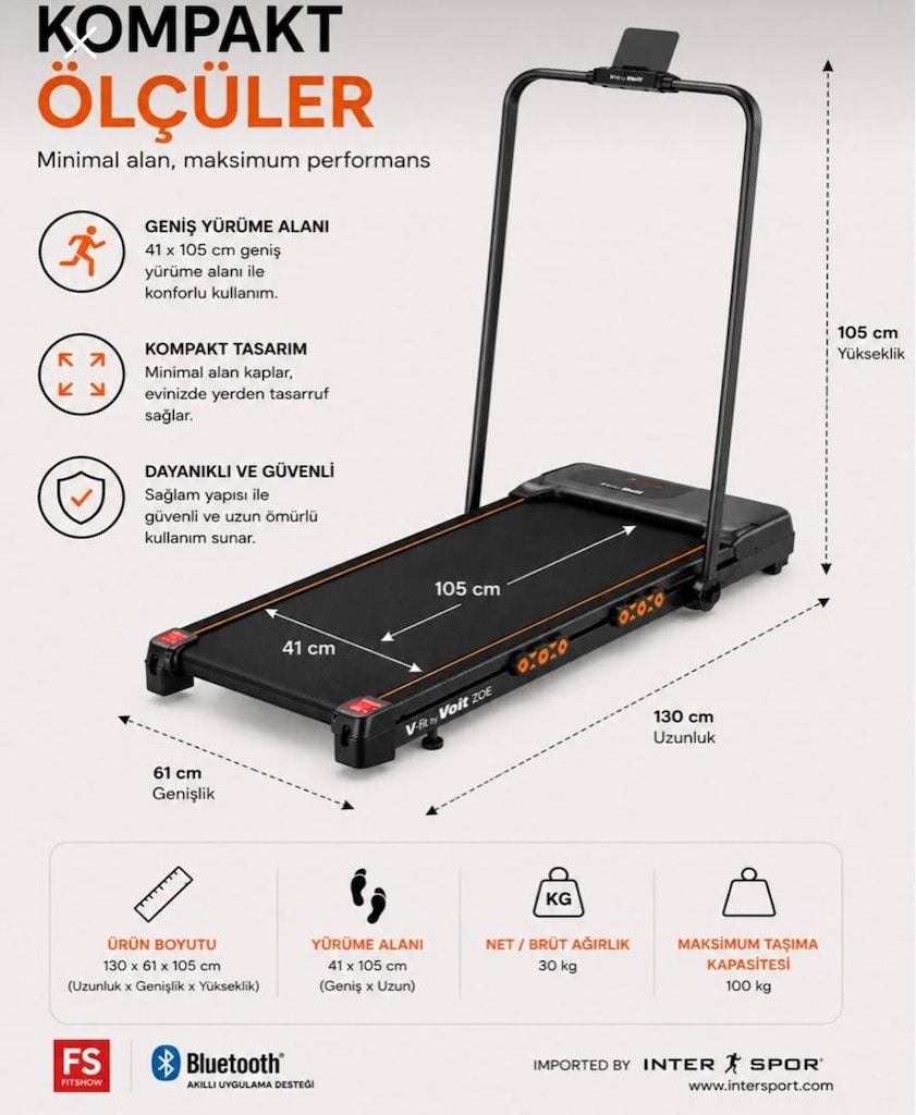 eğimli bluetoothlu kumandalı ev yürüyüş bandı - 2