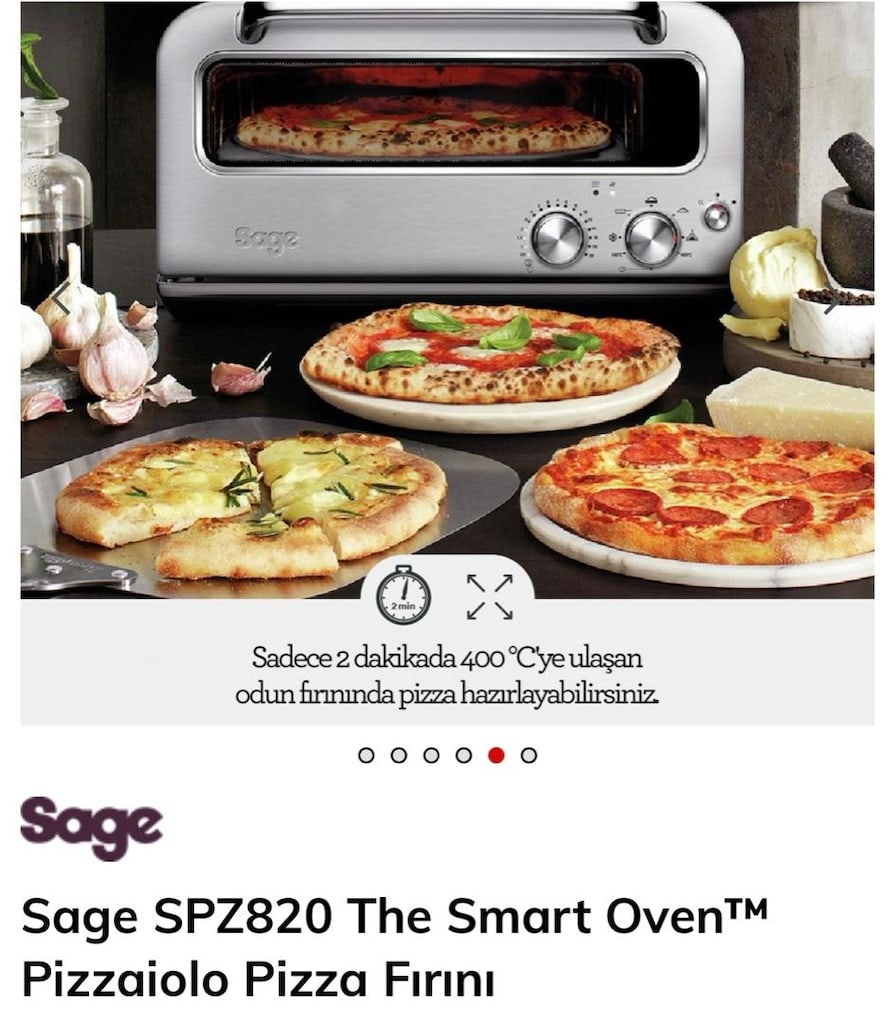 Sage SPZ820 The Smart Oven Pizzaiolo Pizza Fırını - 10