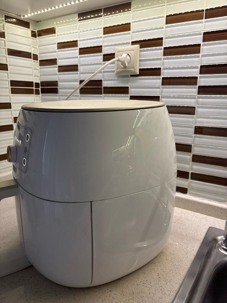 Air fry xxl beyaz renk - 4