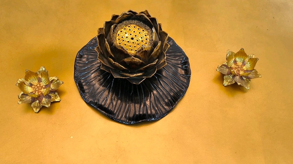 Lotus Dekoratif Takım (3 Parça) - 2