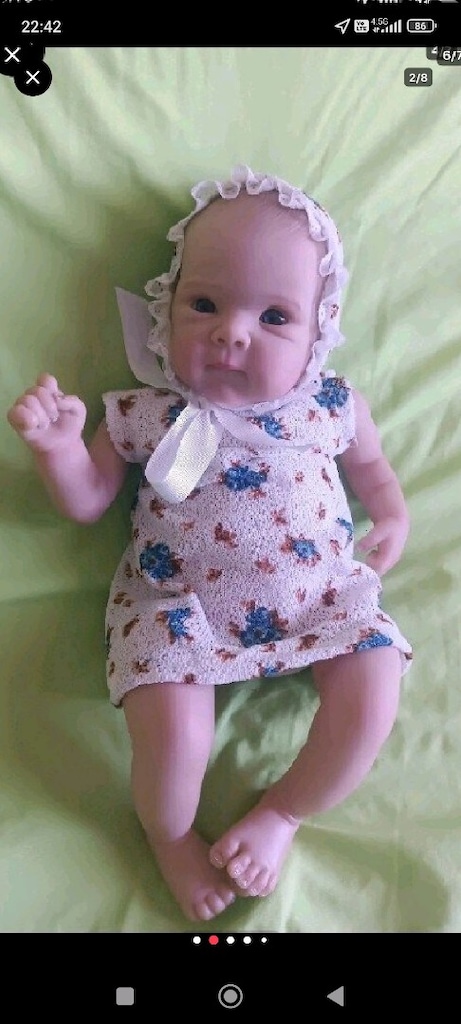 YENİ REBORN GERÇEKÇİ OYUNCAK BEBEK SİLİKON BEBEK REBORN BEBEK - 2