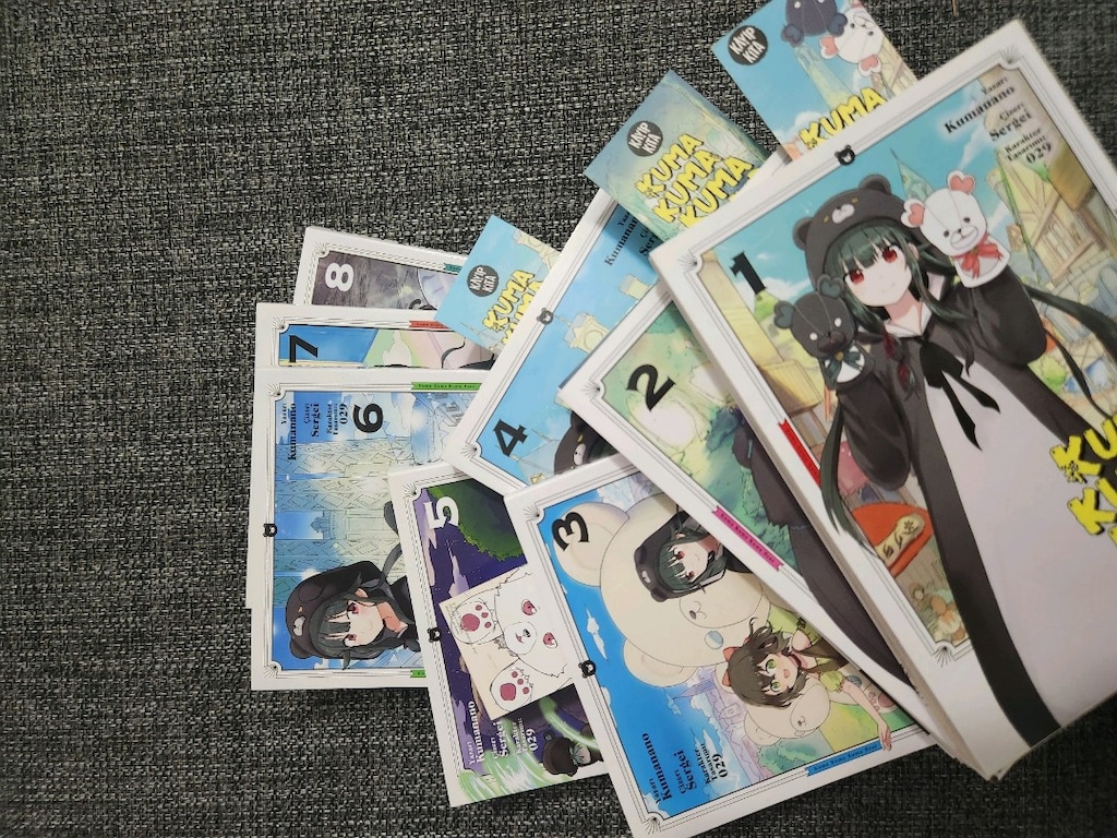Kuma Kuma kuma Bear 8 kitap - 2