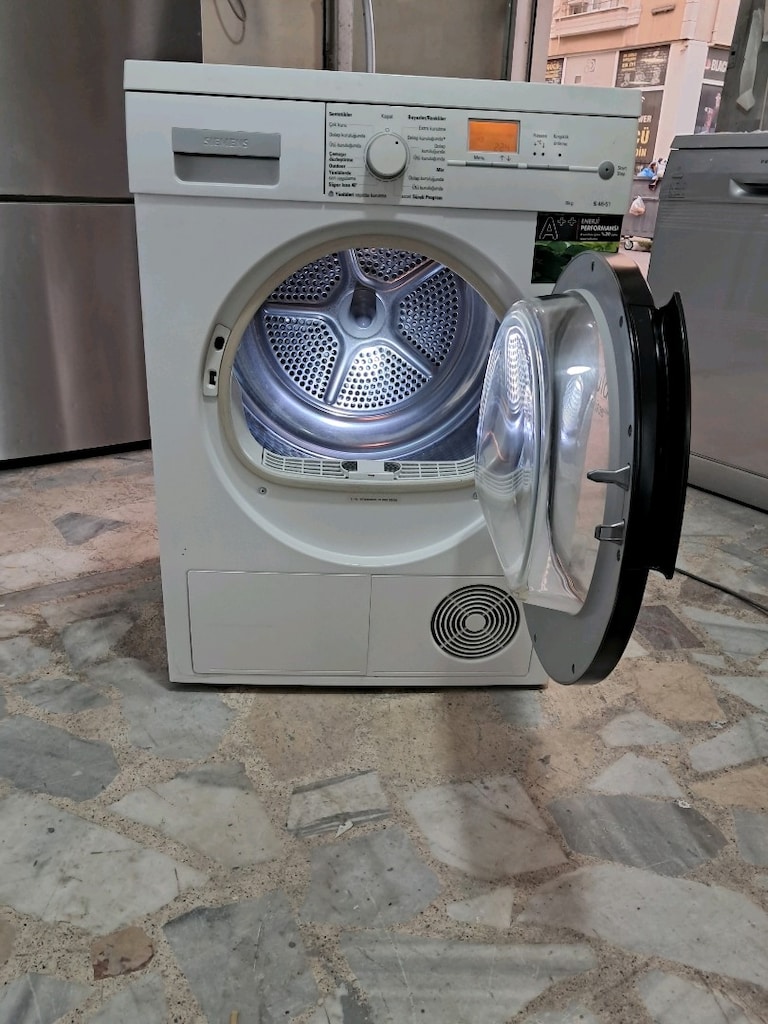 sıfır gibi ısı ponpalı Siemens 8kloluk kurutma makinesi 8.500tl - 8