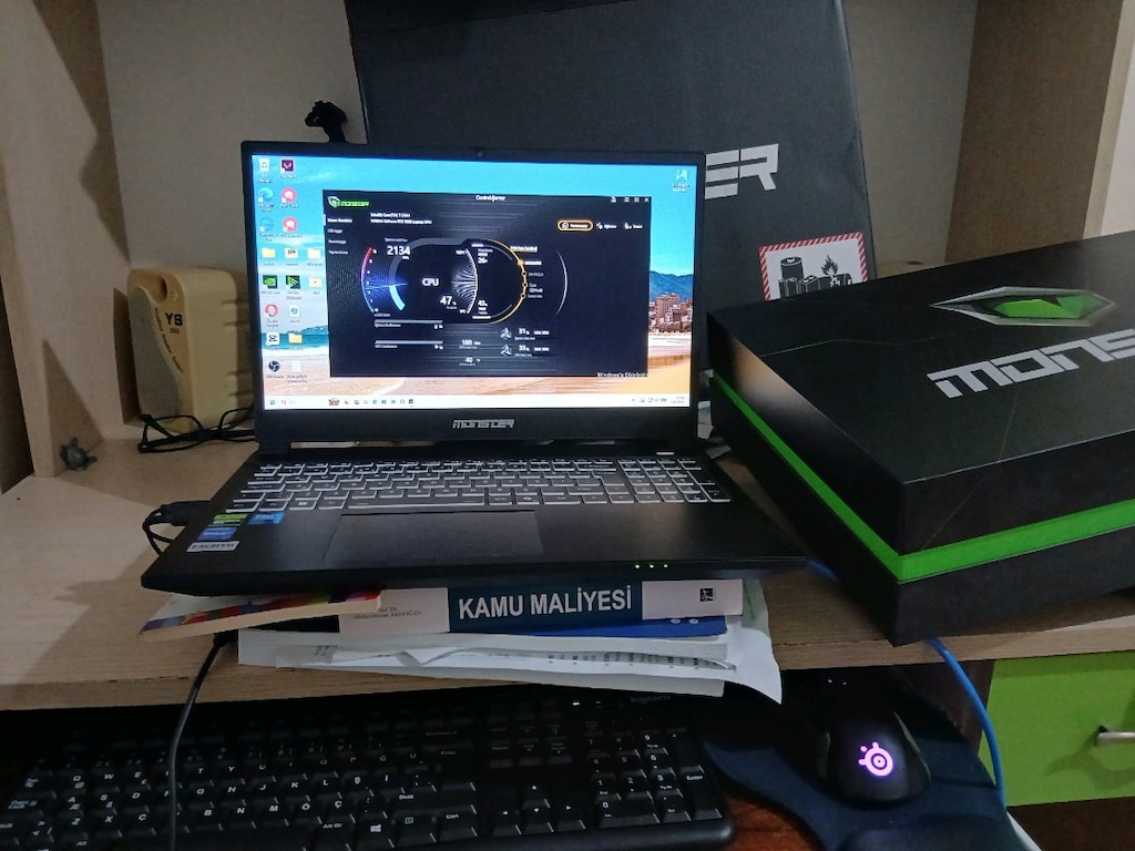 RTX 5050 8GB CORE 7 250H MONSTER LAPTOP V22.2 - 2