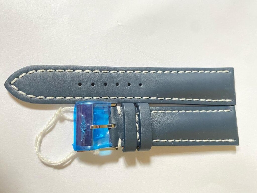 Breitling 24 mm lacivert kordon tokalı - 15