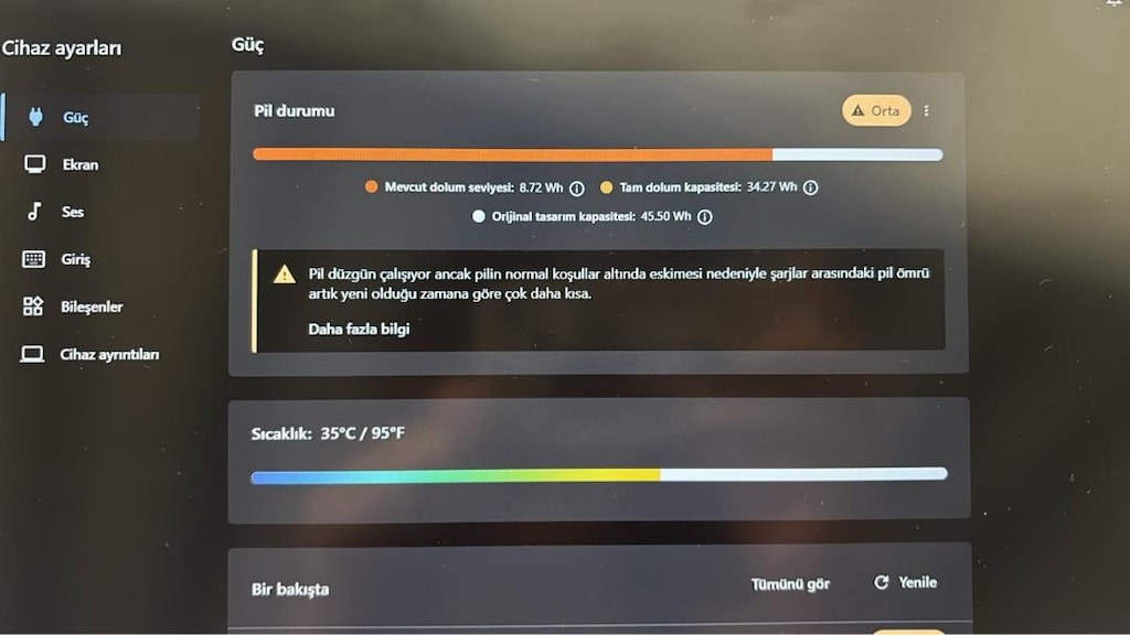 SATILIK LENOVO IDEAPAD GAMING 3 – GTX 1650 – 16 GB RAM - 3