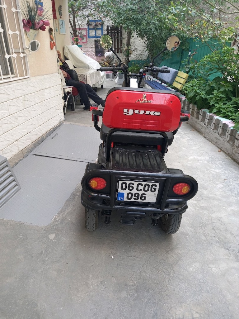 3 tekerlekli elektrikli motor - 5