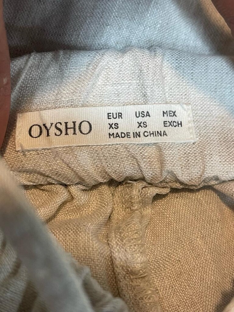 OYSHO BOL PAÇA KETEN PANTALON - 10