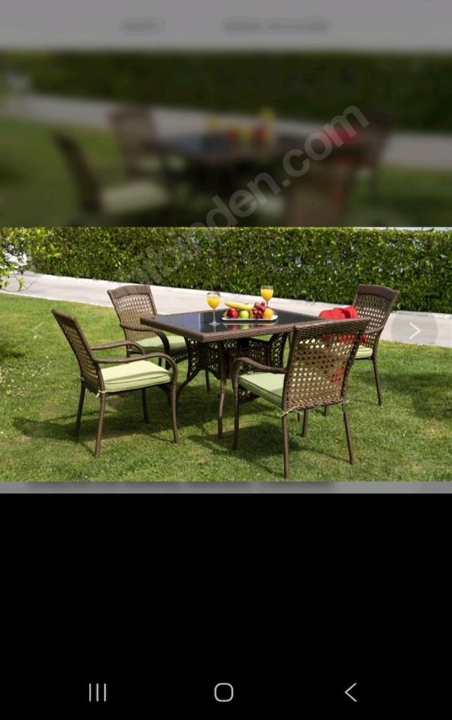 BALKON BAHCE MASASI - 8