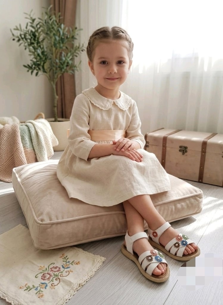 PIRILTILI KIDS Ortapedik Kız Çocuk Sandalet 31 Numara - 2