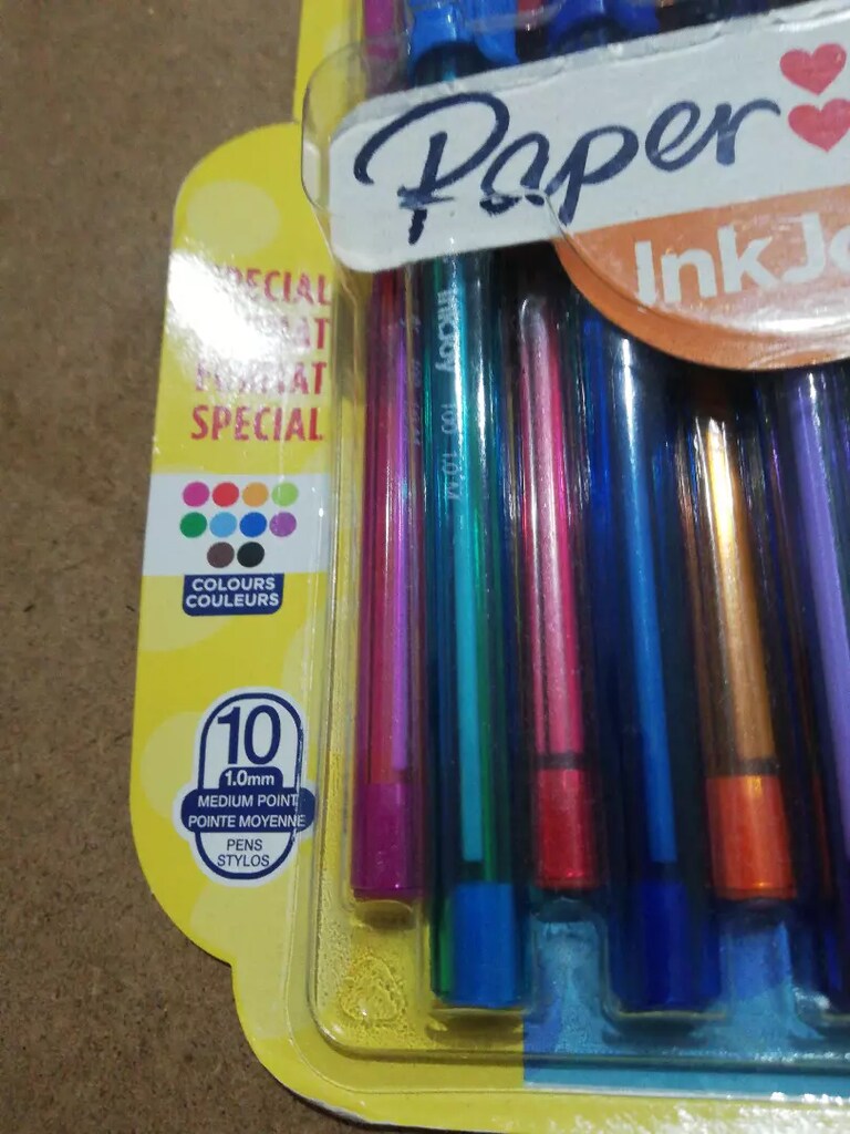 ON RENK (PAPER MATE) TÜKENMEZ KALEM SETİ - 4