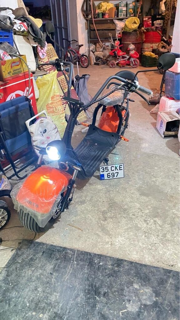 volta se 03 sıfır mopet 3 tekerlekli elektrikli mopet takas olur - 8