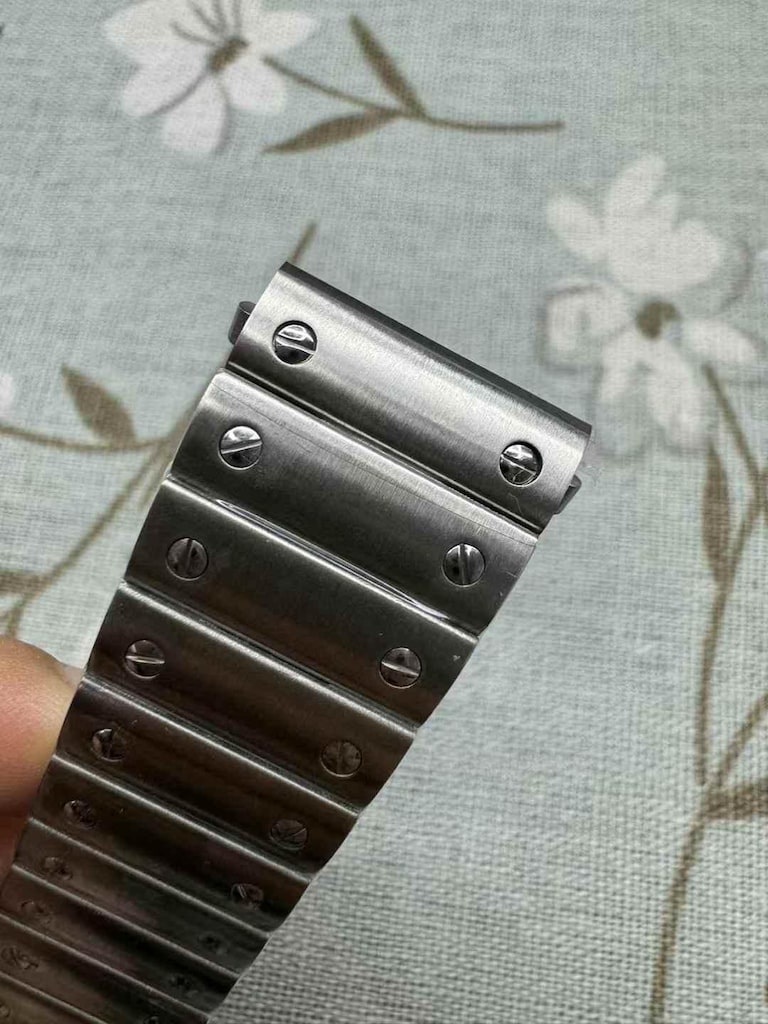 Cartier Santos Medium Çelik Kordon 18.5 mm