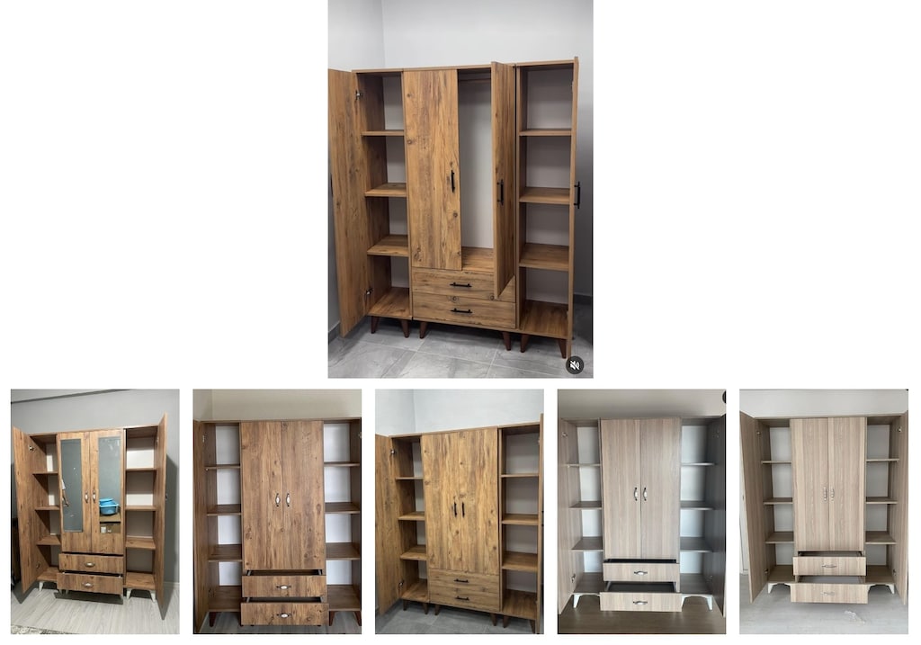 4 kapaklı elbise dolabı djtyvcttro - 6