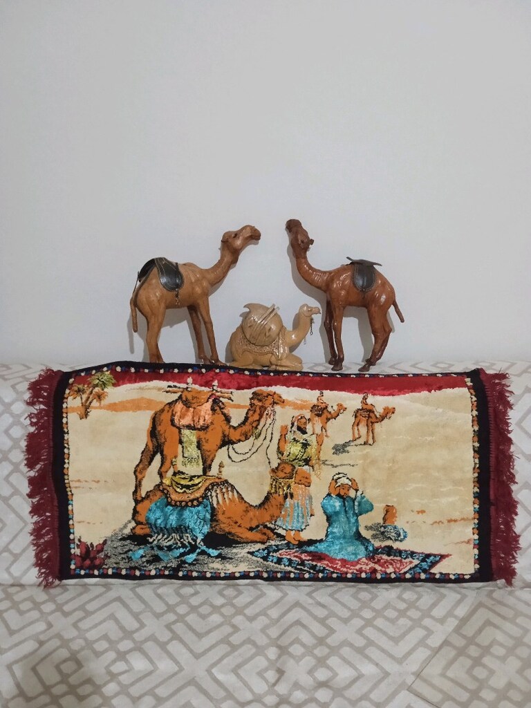 AHŞAP DEVE & AHŞAP ÜZERİ DERİ KAPLAMA DEVE&NADİR UFAK BOY DUVAR HALISI - 8