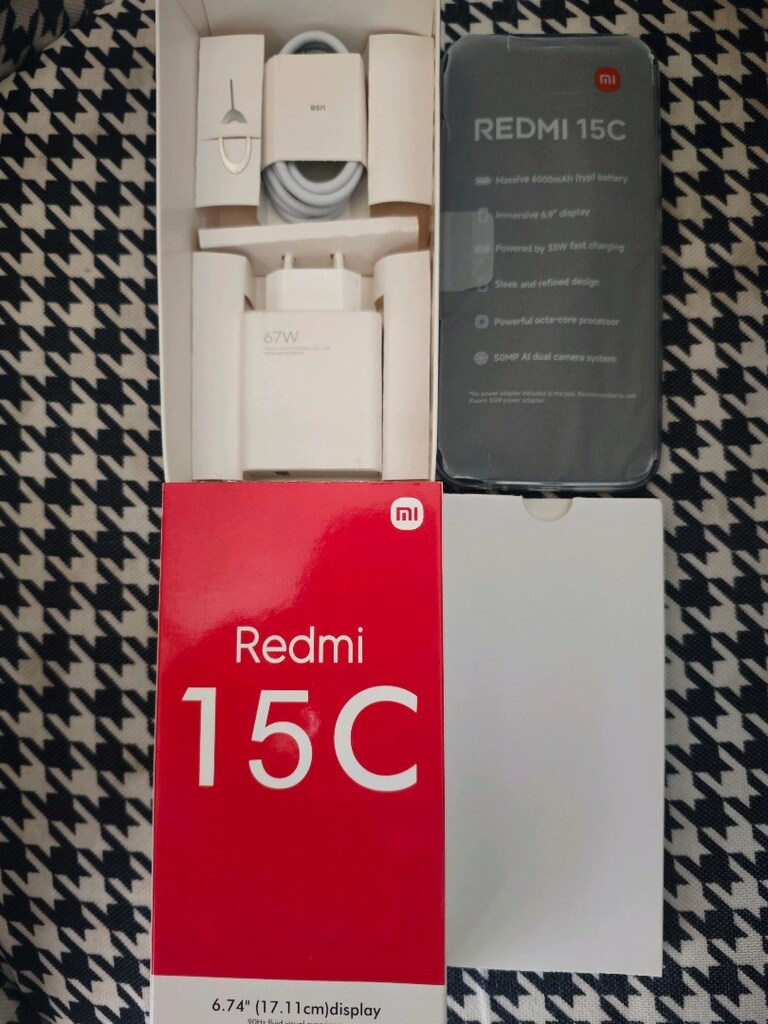 xioami redmi 15c NFC'Lİ sıfır cihaz 6000 mah batrya global ucuz bedava - 3