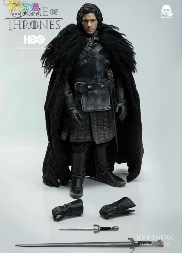 GAME OF THRONES JON SNOW NIGHT'S WATCH 1/6 Standard Version - 2