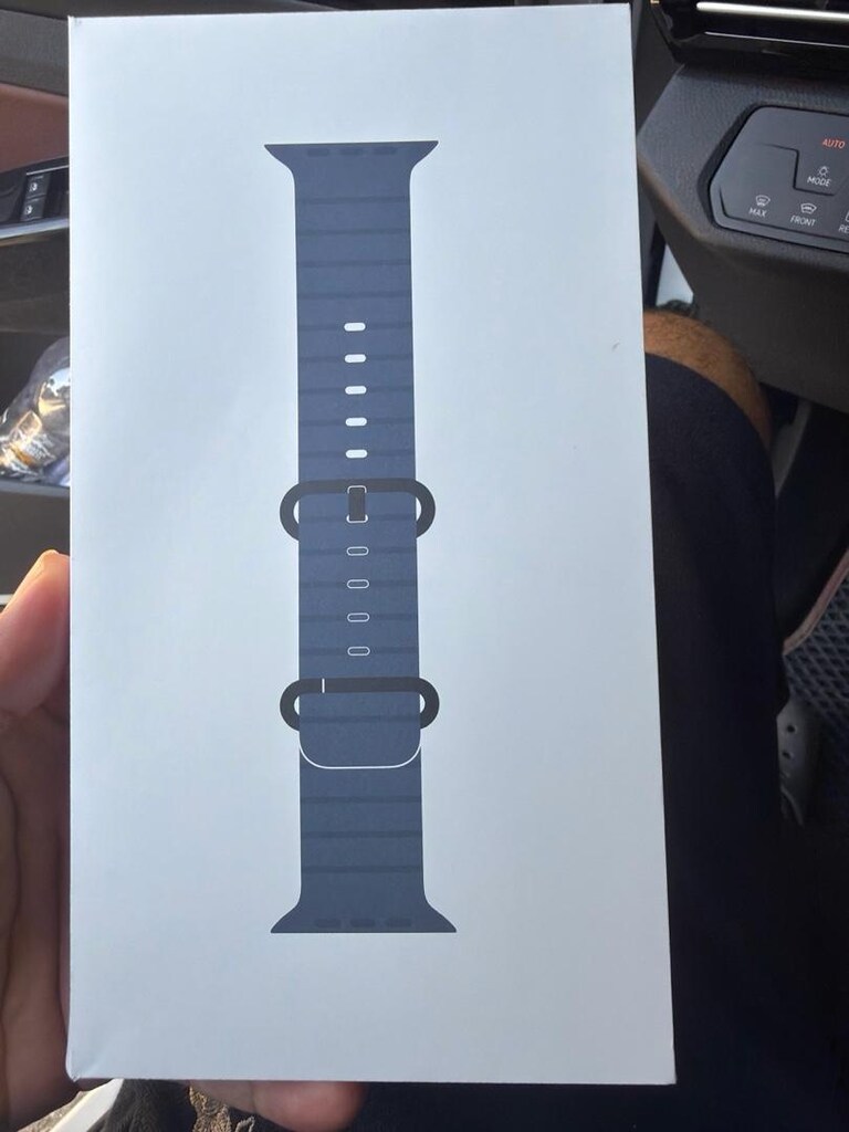 Apple 49 mm Demir Mavisi Ocean Kordon - Siyah Titanyum - 4