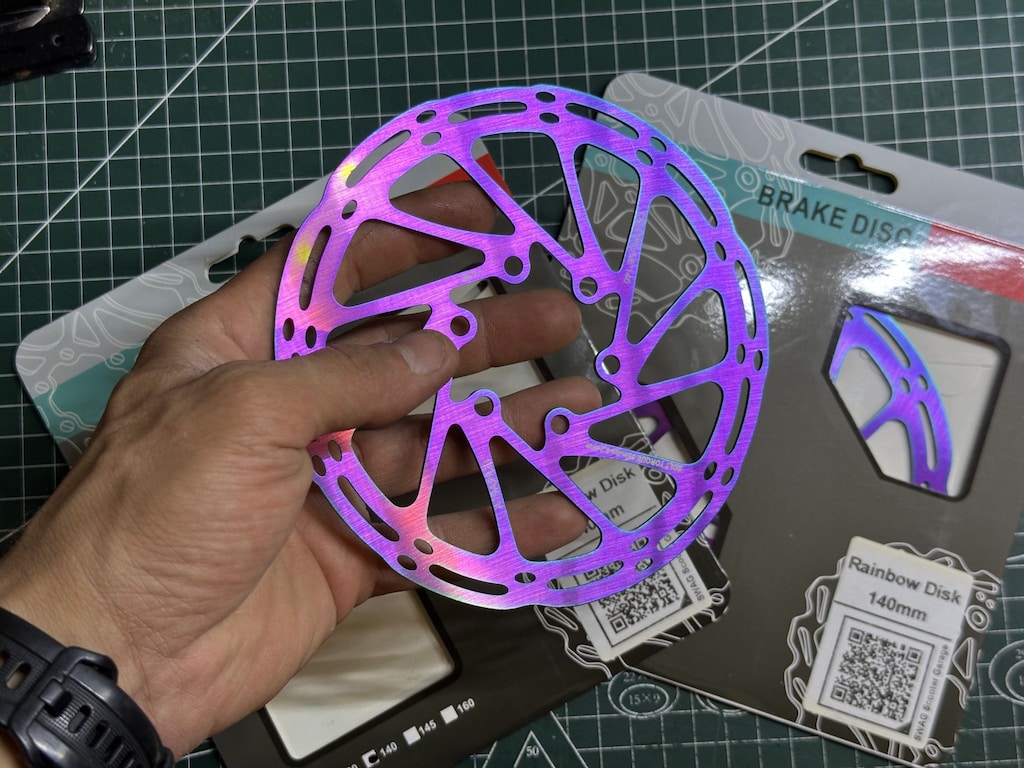 180 mm Rainbow Disk - Elektrikli Scooter, Bisiklet - 2