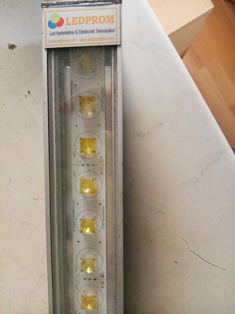 green 50 cm.ledprom üretimi 3yil garantili.bahce,bina yüzeyi cree line - 5