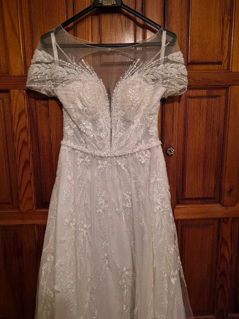 Oleg Cassini gelinlik ikinci el - 6