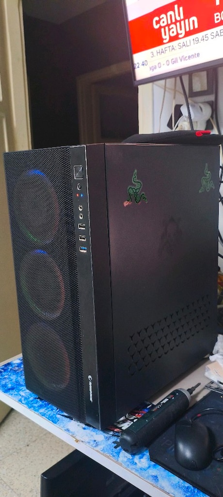 GAMİNG KASA. İ7 _16GB RAM_4GB RX 550_120 SSD+500 HDD_RGB KASA_GTA 5 - 2