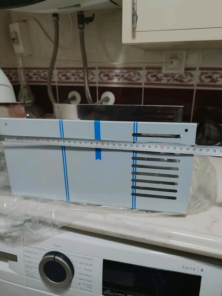 aspiratör davlumbaz üst metali sıfır - 7