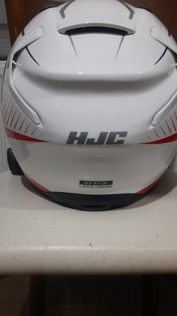 Motorsiklet Kaskı (HJC F71 red,blue) - 5