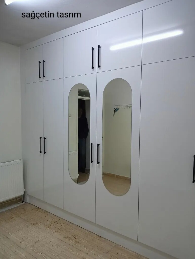 İtina ile yatak dolabı vestiyer mutfak kapı metre4500 den başlıyor