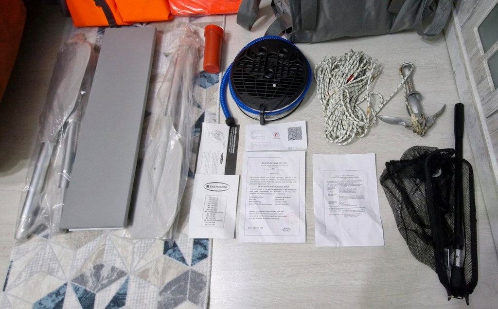 EastMarine 200 ıb katlanır tabanlı şişme bot - 7