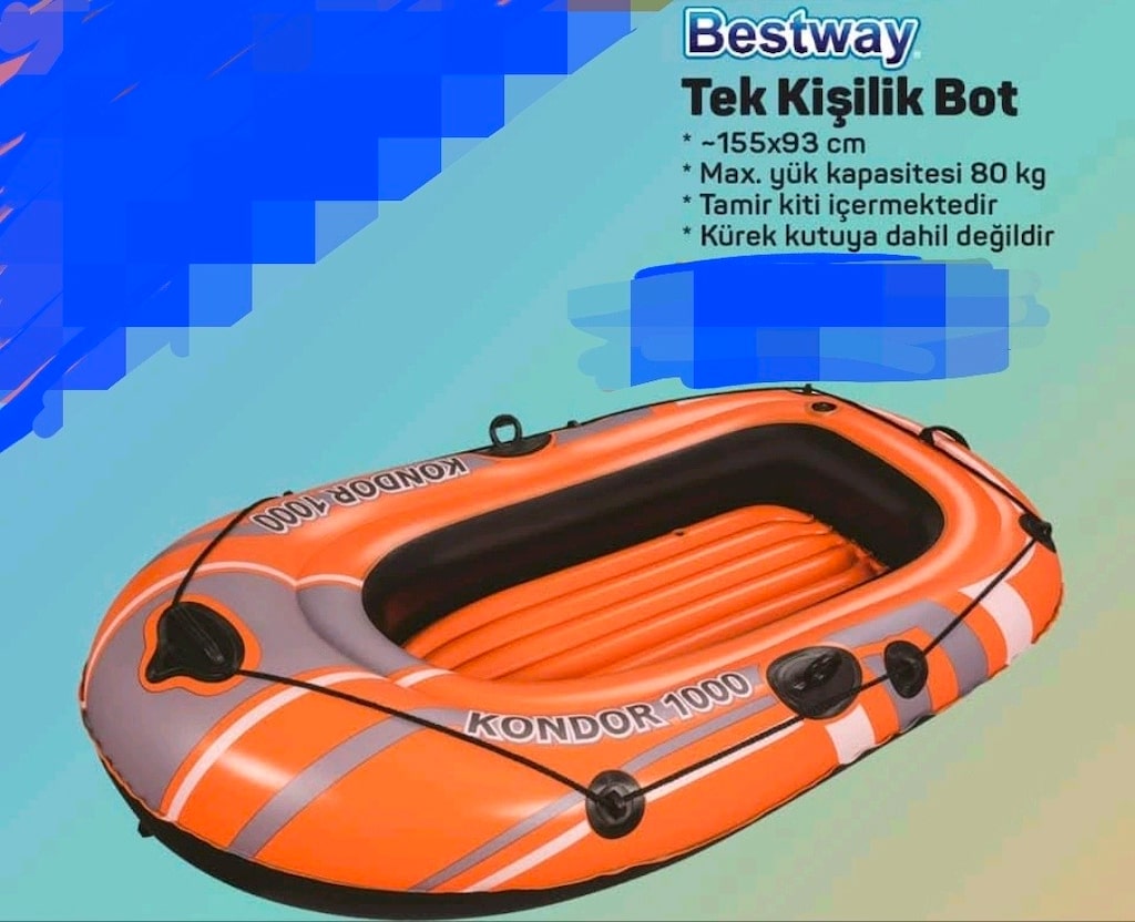 BESTWAY SIFIR KUTULU BOT TEK KISILIK - 5
