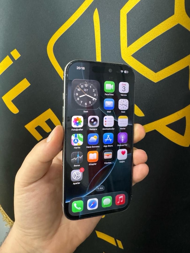 İPHONE 16 PRO 256 GB PİL %100 YD SİM 1 120 GÜN AÇIK - 2