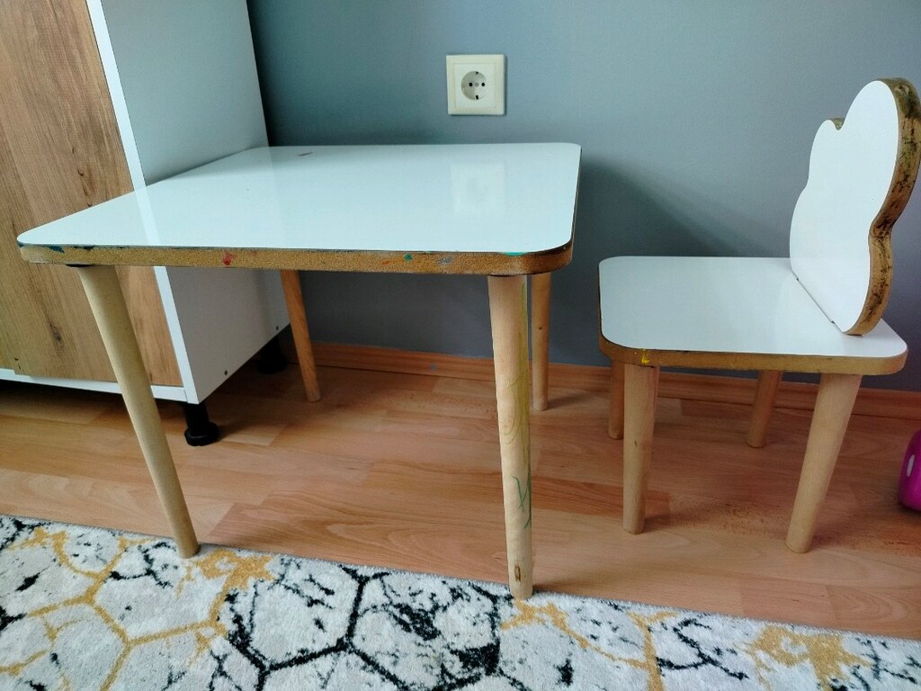 Montessori aktivite çalışma masası / kitaplık / mutfak / puset / ayı - 2