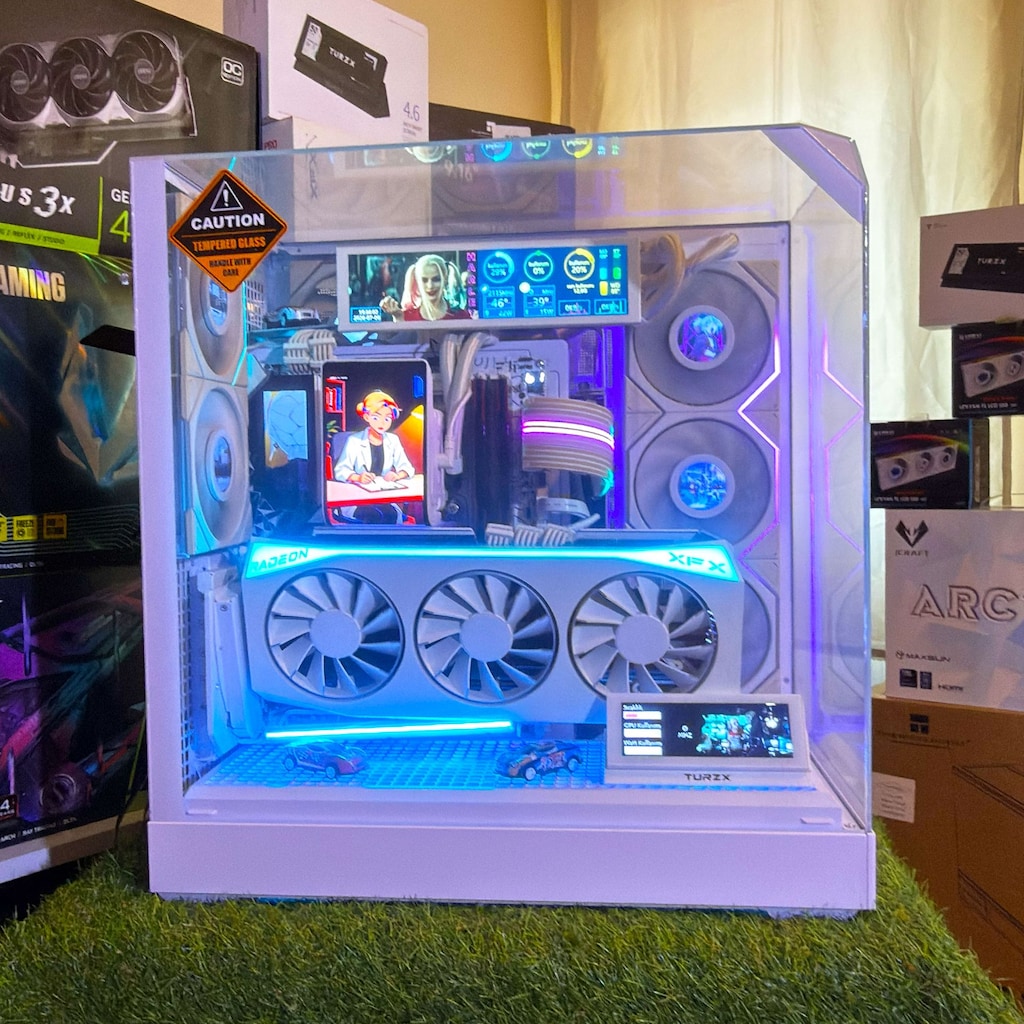 ULTRA PERFORMANS BEYAZ SETUP (Ultra 7 265K & RX 9070 XT) - 6