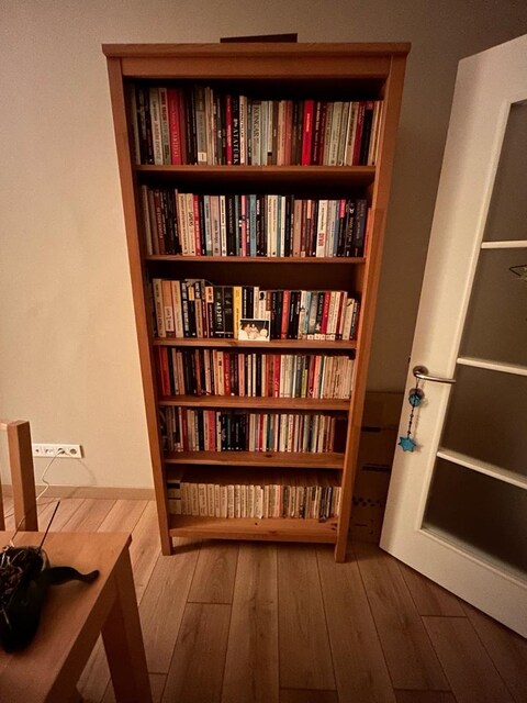 Ikea Hemnes Ahşap Kitaplık