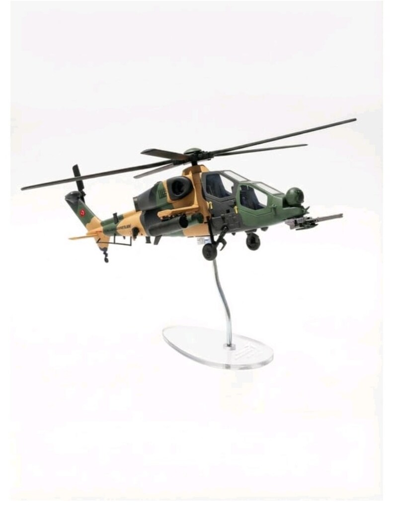 TUSAŞ T129 ATAK HELİKOPTERİ 1/32 MAKET .... ücretsiz kargo ... - 3