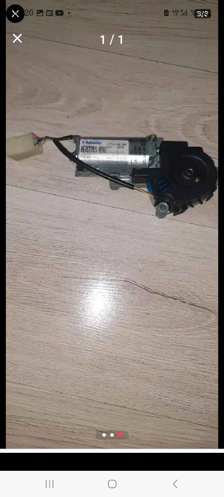 ORJINAL SANRUF MOTORU MERCEDES W226 - 2