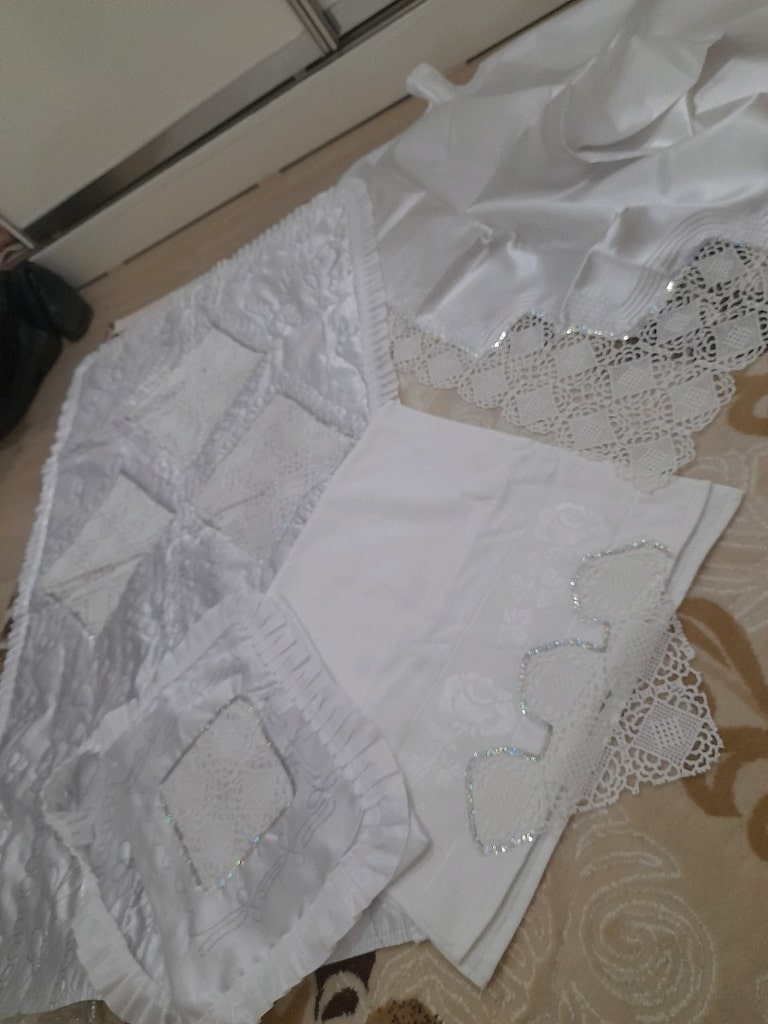 seccade seti 4 parça özel yapım ihtiyaçtan dolayı satılık - 4