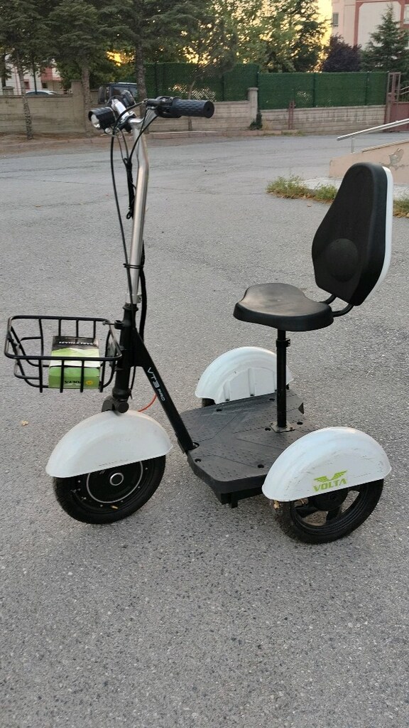 Elektirikli 3 tekerlekli scootor - 6